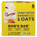 Bob's Red Mill Peanut Butter Banana & Oats Bob's Bars - 5 ct
