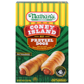 Nathan's Famous Coney Island Beef Pretzel Dogs - 4 ct Frozen