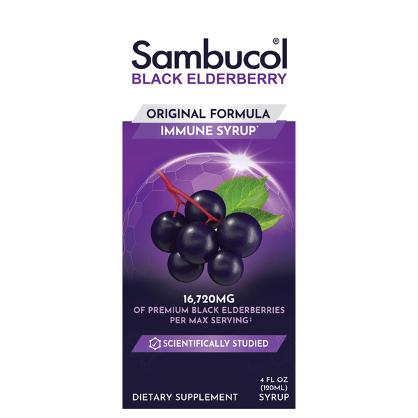 Sambucol Black Elderberry Syrup Gluten Free
