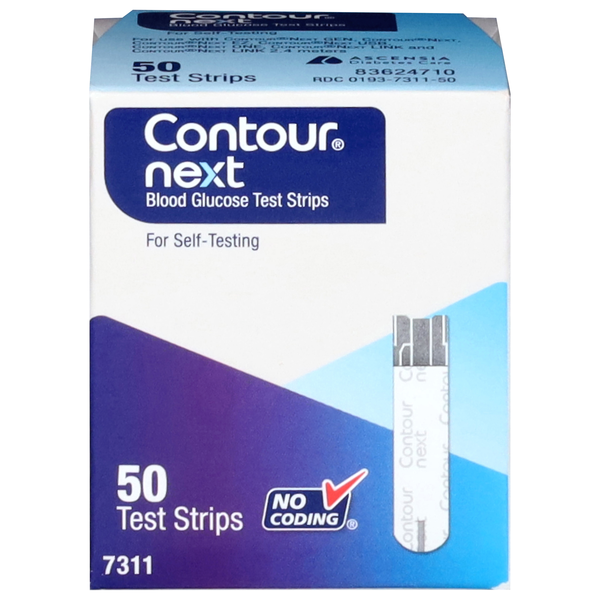 Contour Next Blood Glucose Test Strips