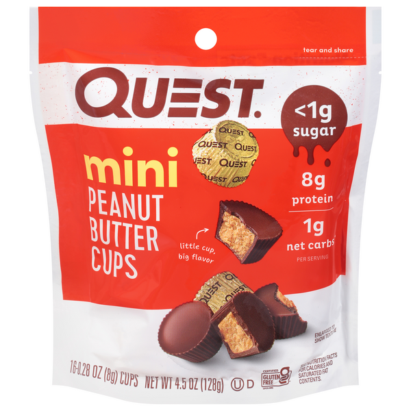 Save on Quest Mini Peanut Butter Cups 16 ct Order Online Delivery GIANT