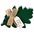 Smart Living Harvest Wooden Decor Leaf Hello Fall