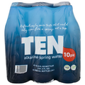 Ten Alkaline Electrolyte Spring Water - 6 pk