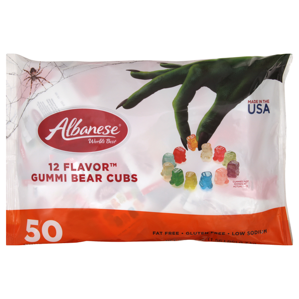 Save on Albanese Gluten Free 12 Flavor Gummi Bear Cubs Halloween Candy