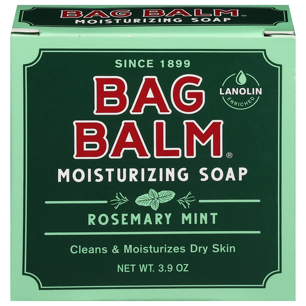 Bag Balm Moisturizing Rosemary Mint Soap