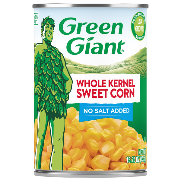 Green Giant No Salt Added Whole Kernel Sweet Corn