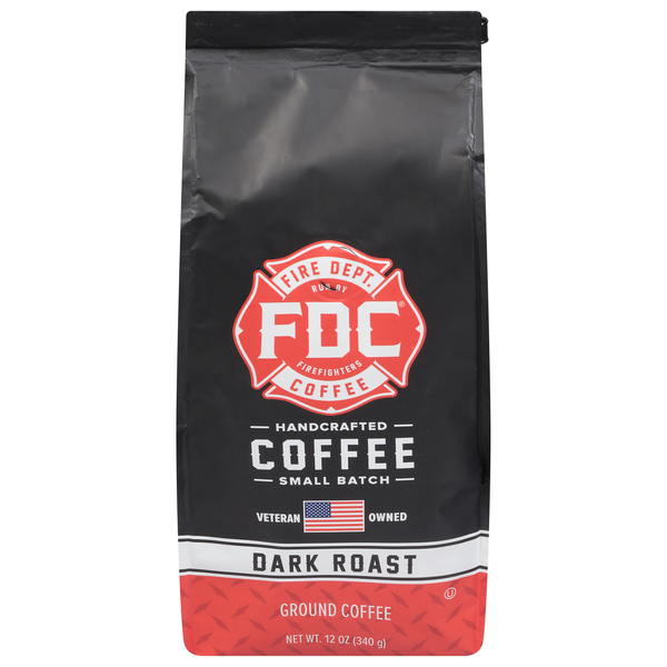 Fire Dept. Coffee Dark Roast Ground Coffee