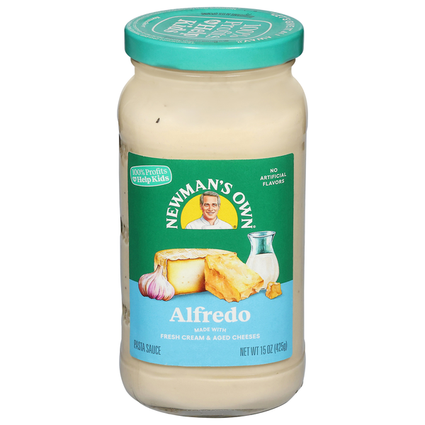 Newman's Own Gluten Free Alfredo Pasta Sauce