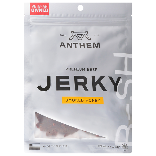 Anthem Premium Smoked Honey Beef Jerky