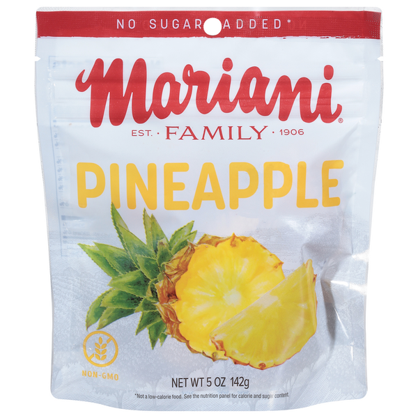 Mariani No Sugar Added Dried Fruit Pineapple