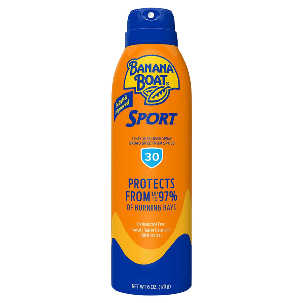 Banana Boat Sport Sunscreen Continuous Spray Water Resistant UVA/UVB SPF30