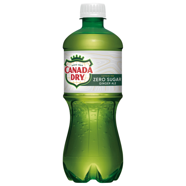 Canada Dry Zero Sugar Ginger Ale Soda