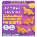 Actual Veggies Sweet Potato & Carrot Dinosaur Nuggets Frozen
