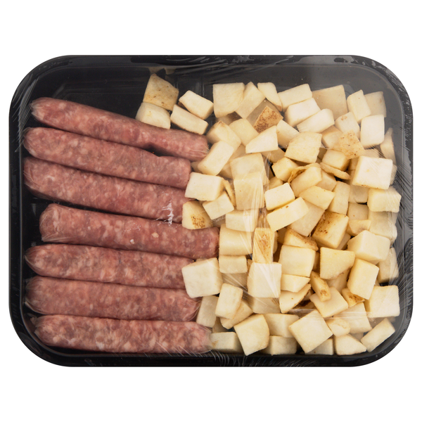 Hannaford Sausage Maple Links & Home Fries Breakfast Meal Kit Fresh