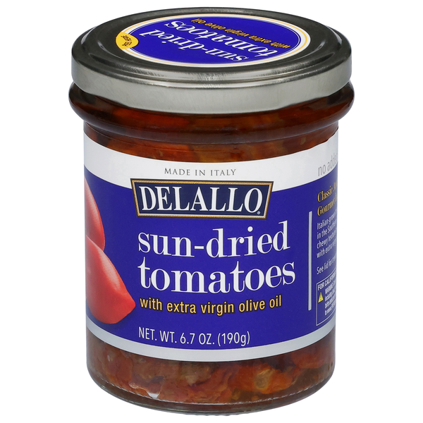 DeLallo Sun-Dried Tomatoes in Extra Virgin Olive Oil