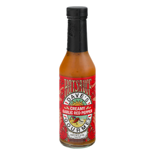 Save on Dave's Gourmet Hot Sauce Creamy Garlic Red Pepper Order Online