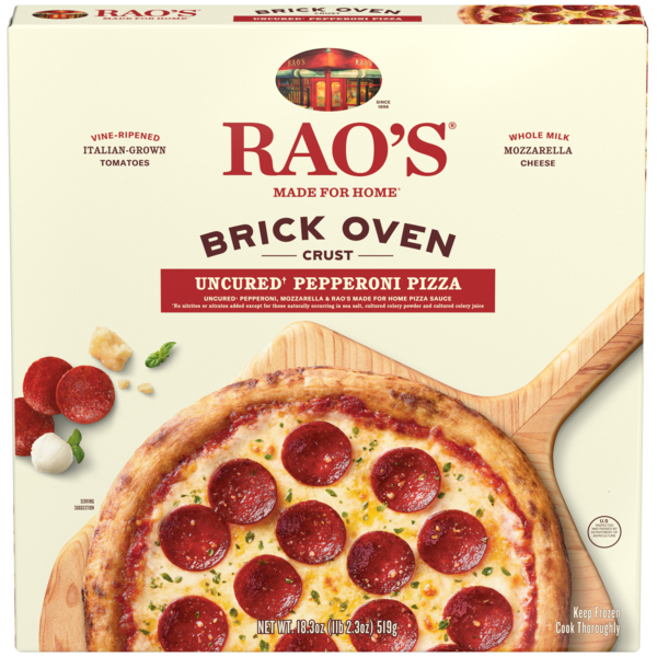 Rao's Brick Oven Crust Uncured Pepperoni Pizza Frozen