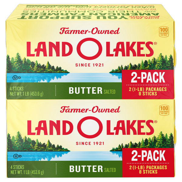 Land O Lakes Salted Butter Sticks - 8 ct