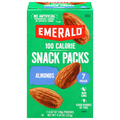 Emerald 100 Calorie Whole Almonds Snack Packs - 7 ct