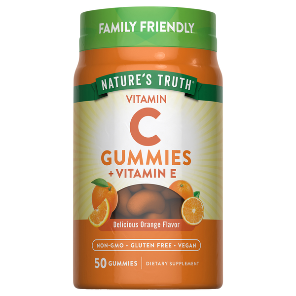 Nature's Truth Vitamin C Delicious Orange Gummies