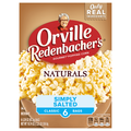Orville Redenbacher's Naturals Salted Classic Microwave Popcorn - 6 ct