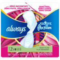 Always Radiant Size 2 Light Clean Scent Heavy Flow Pads with Wings