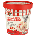 Hannaford Strawberry Cheesecake Ice Cream