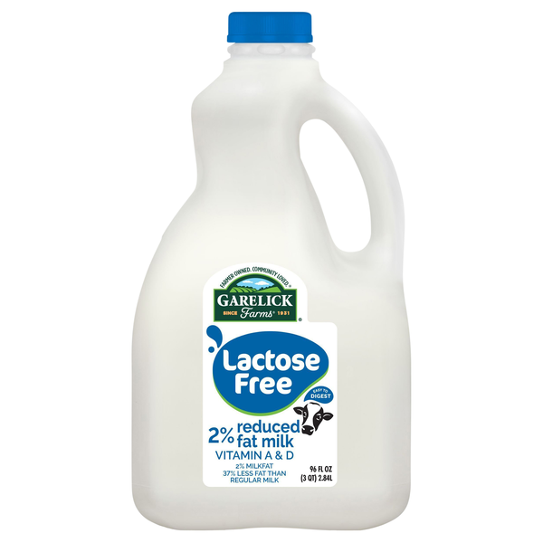Garelick Farm Lactose Free 2% Reduced Fat Milk