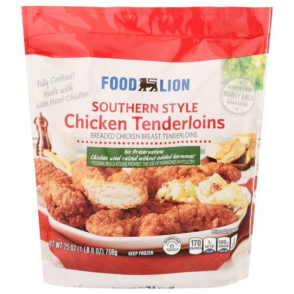 Food Lion Southern Style Breaded Chicken Tenders Frozen