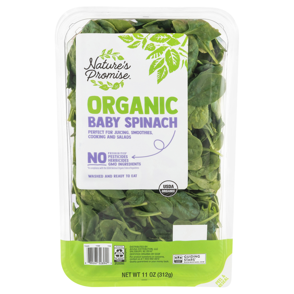 Nature's Promise Organic Baby Spinach