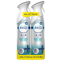 Febreze AIR Mist Heavy Duty Crisp Clean Freshener Trigger Spray - 2 ct