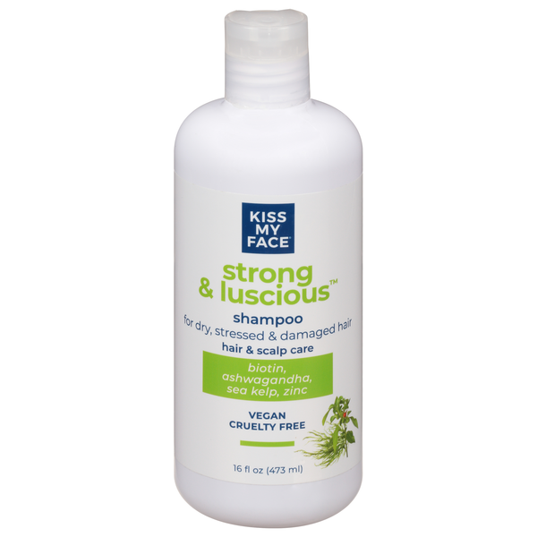 Kiss My Face Strong & Luscious Shampoo