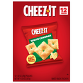 Cheez-It Snap'd White Cheddar Baked Crackers Packs - 12 ct