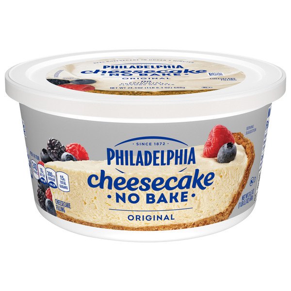 Philadelphia No Bake Original Cheesecake Filling