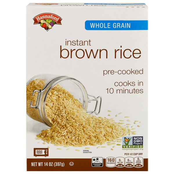 Hannaford Whole Grain Instant Brown Rice