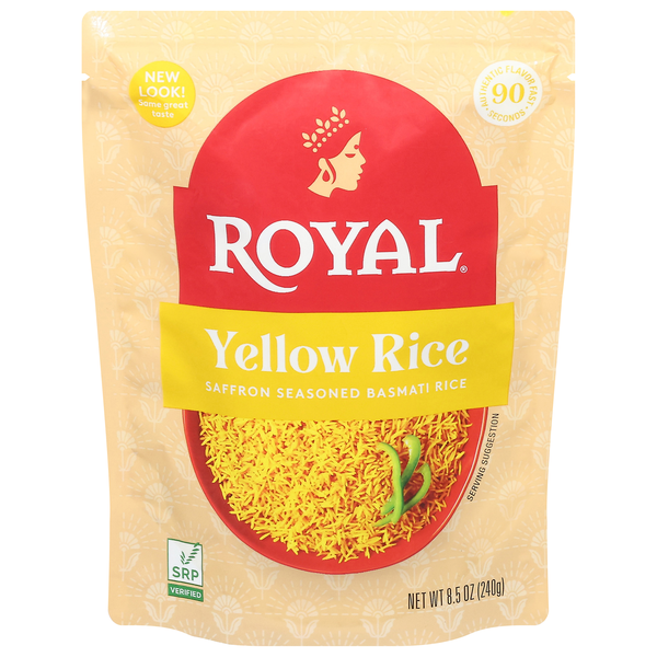 Royal 90 Second Microwave Yellow Rice