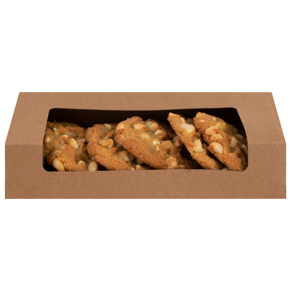 Our Brand Bakery White Chocolate Macadamia Nut Gourmet Cookies - 6 ct
