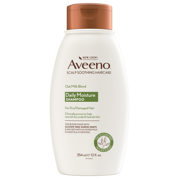 Aveeno Oat Milk Blend Daily Moisture Shampoo for Dry & Damaged Hair