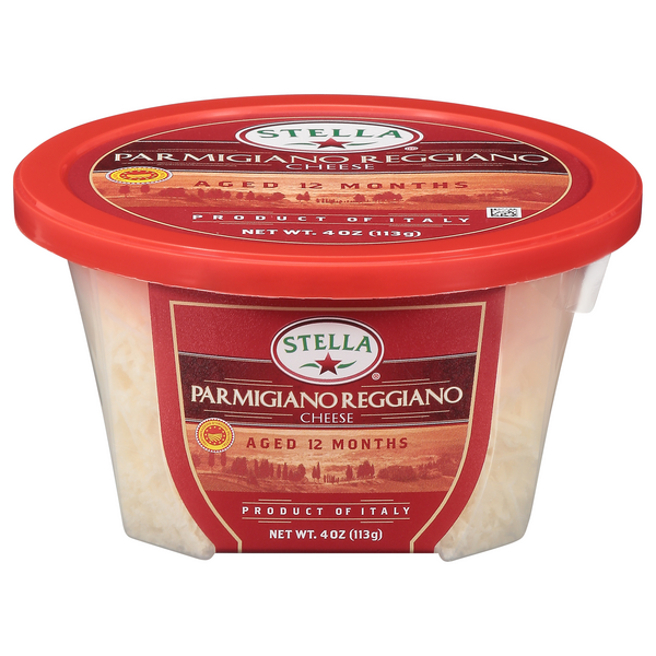Save on Stella Parmigiano Reggiano Cheese Grated Order Online Delivery