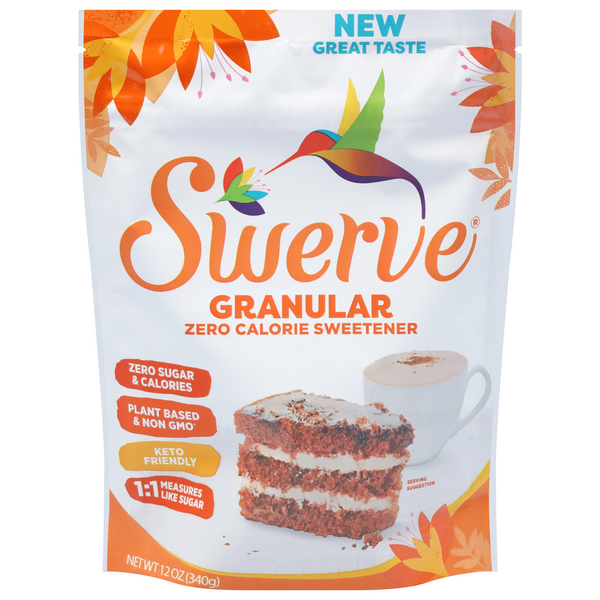 Swerve Zero Calorie Granular Sweetener with Erythritol