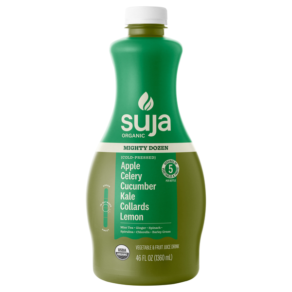 Suja Organic Mighty Dozen Cold-Pressed Vegetable & Fruit Juice Drink
