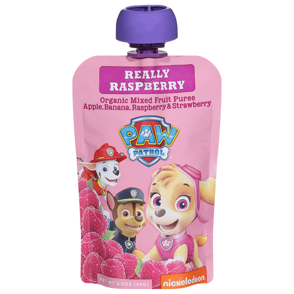 Paw Patrol Organic Really Raspberry Mixed Fruit Puree