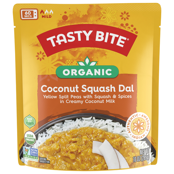 Tasty Bite Organic 60 Second Mild Coconut Squash Dal