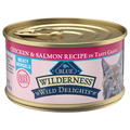 Blue Buffalo Wilderness Natural Grain Free Chicken & Salmon Wet Cat Food