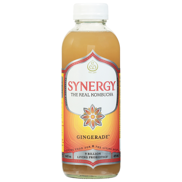 GT's Synergy Raw Gingerade Kombucha