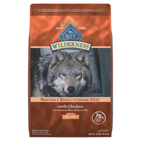 BLUE Wilderness Natural Hi-Protein Large Breed Chicken Adult Dry Dog Food