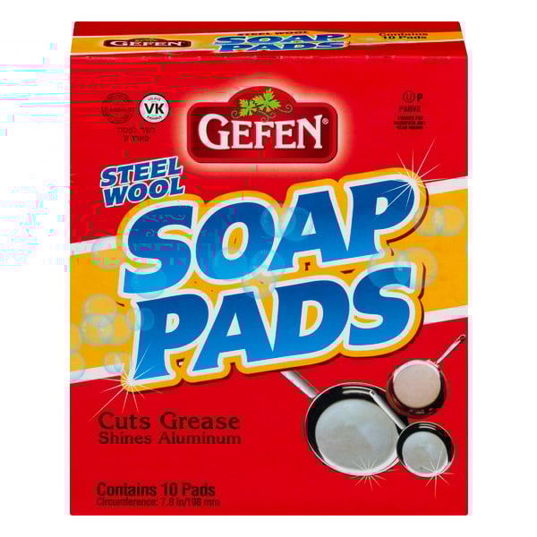Gefen Soap Pads Steel Wool