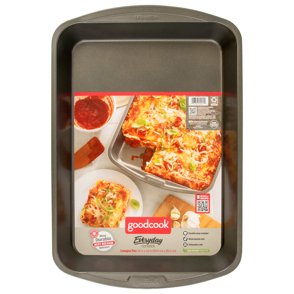 GoodCook Everyday Nonstick Lasagna Pan 14 x 10 Inch