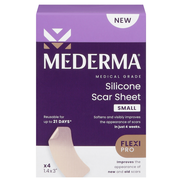 Mederma Silicone Scar Sheet Small