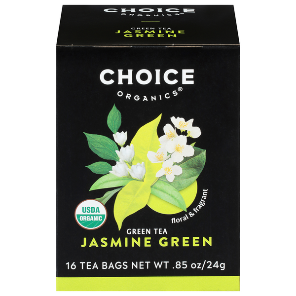 Choice Organics Jasmine Green Tea Bags